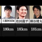 知ると意外な身長180cm以上の男性俳優ランキング【意外・びっくり】