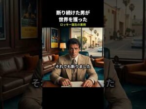 所持金100ドルの無名俳優が、全てを断った理由【ロッキー誕生の裏側】