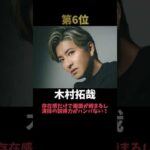 「アイドル出身の演技が上手い俳優」ランキングTOP10