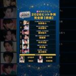 モデルプレスヒット予測2026【俳優部門🏆】 #shorts