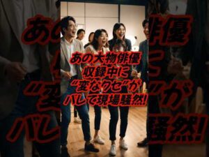 あの大物俳優、収録中に“変なクセ”がバレて現場騒然! #芸能人 #俳優 #笑える