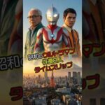 ウルトラマン俳優の現在から当時へタイムスリップ【昭和特撮ヒーロー】 #今と昔 #若い頃 #芸能人 #昭和スター #昭和レトロ