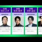 日本のイケメン俳優ランキング TOP30